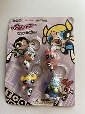 Cartoon Network Powerpuff Girls Keychains 1999 Blossom Buttercup Bubbles MoJo picture