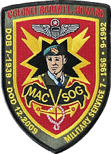 POST WAR MAC V SOG CMH  COL ROBERT HOWARD MEMORIAL PATCH (515) picture