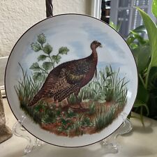 Wild Turkey Collector Plate Gamebirds by Nancy Carter Sigma picture