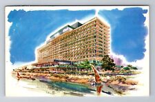 Cairo-Egypt, Nile Hilton Hotel, Advertisement, Vintage Souvenir Postcard picture