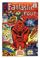 FANTASTIC FOUR #77 4.5 KIRBY ART SILVER SURFER APPEARANCE OW PGS 1968 picture