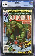 The Micronauts 7 NEWSSTAND CGC 9.6 NM+ MAN-THING NEAL ADAMS White Pages MARVEL🔥 picture
