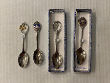 Collectors Souvenir Spoons Lot Texas, Arizona. Oklahoma (4) picture