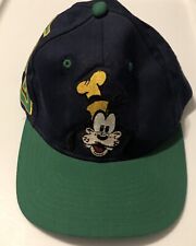 Vintage Goofy Hat Disney Snapback Cap Embroidered Adult One Size picture