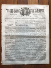 1849 newspaper EARLY HEADLINE Report on EFFECTS OF SMOKING OPlUM & High it gives picture