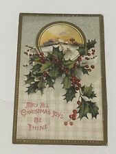 Antique Vintage Postcard Lot USED Holidays Embossed With Rare Postage More Pics picture