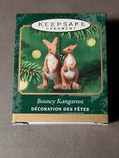 Hallmark Keepsake ornament Bouncy Kangaroos miniature picture