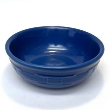 Vintage Longaberger Woven Traditions Cornflower 26 Ounce Coupe Cereal Bowl picture