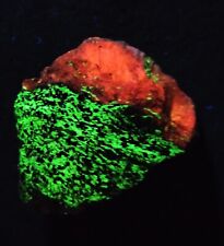 Willimite Calcite Franklinite Fluorescent Mineral Specimen 130 Grams picture