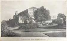 Horticultural Hall, Fairmount Park, Philadelphia Pennsylvania Postcard RPPC picture