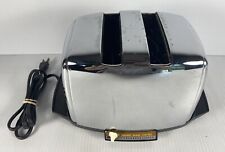 Vtg Sunbeam Toaster Chrome Service AT-W Radiant Auto Drop Raise Control Works picture