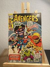 Avengers #88 Psyklop Black Panther Cameo Professor Xavier Marvel 1971 picture