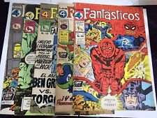 Fantastic Four lot of 5  Los 4 Fantasticos  La Prensa Mexican Mexico Spanish  picture