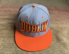 Dublin Baseball Cap. Dublin Designs Orange/Grey. New $5.99 obo picture