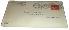 JULY 1896 FITCHBURG RAILROAD USED COMPANY ENVELOPE B&M HOOSAC TUNNEL ROUTE C picture