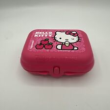 Tupperware Hello Kitty Small Oyster Packable Clamshell Container Pink New picture