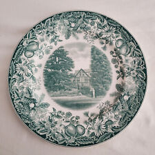 Vassar College Rare Wedgwood Commem. Plate - Cushing Hall - Excellent Cond picture