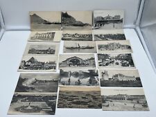 Lot of 18 Vintage WW1 Era Postcards France Europe Mixed Black And White picture