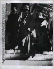 1956 Press Photo Archbishop Markarios III in Nicosia, Cyprus - nee41992 picture
