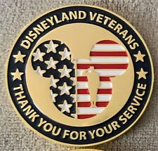 Disneyland Veterans Flag Retreat Challenge Coin picture