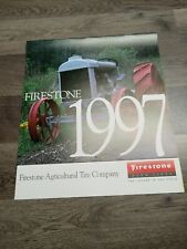 Vintage Firestone Tire Agriculture Tractors  wall calendars 1997 Nos picture