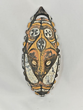 Vintage Antique Tribal Ceremonial Hand Carved Sepik River Mask Papua New Guinea picture