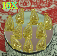 10 Pcs Amulet Whole Lot LP Sothorn Thai Buddha Figure Wat Jewelry Lucky Pendant picture