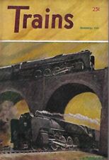 Trains Magazine Jan. 1947 Grand Trunk Western Lehigh Valley Reading Wyoming DL&W picture