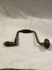 Vintage Antique Hand Crank Drill Auger Drill Woodworking Tool “Germany “ picture