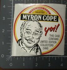 IRON CITY Pittsburgh Brewing Steelers Myron Cope STICKER craft beer picture