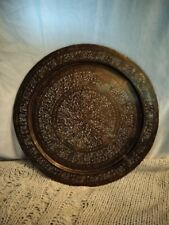 Antique Brass Platter/ Made in India picture
