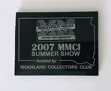 Minneapolis Moline MM 2007 MMCI Show Siouxland Collectors Club Paperweight picture