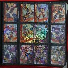 12x Rare Kayou Transformers G1 Cybertron Collection Series3 Complete UR Holo Lot picture