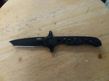 CRKT M16-10KSF Carson Design Frame Lock Combo Edge Tanto USED Pocket Knife picture