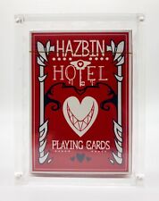Hazbin Hotel Official Playing Cards Deck - BRAND NEW/SEALED - W/ DISPLAY CASE picture