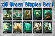x10 Green Staples #1 [Alternative Custom Art] Trauma Card picture