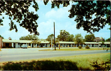 Vintage C 1950's Osceola Ranchourt Motor Court Motel Pensacola Florida Postcard picture