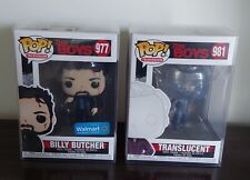 Funko The Boys #977 Billy Butcher Walmart Exclusive & #981 Translucent  picture