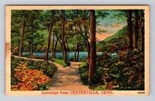 Centerville TN-Tennessee, General Greetings, General Path, Vintage Postcard picture