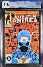 CGC 9.6 Captain America #333. First Appearance of John Walker as Captain America picture