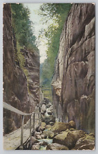 Vtg Post Card Canyon with Streams D376 picture