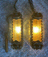 Vintage Baroque Hanging Lamps by the Lighthouse Lamp & Shade Co. picture