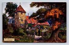 Perivale Church Middlesex UK Raphael Tuck's Oilette Postcard picture