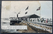 Vintage Postcard 1908 Landing at Star Island Isle of Shoals New Hampshire picture