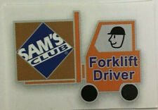 WALMART SAM'S CLUB Forklift Driver Lapel Pin Quality Metal Brand New picture
