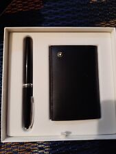 Montblanc Set Rollerball Cruise & Westside Business Card Holder picture