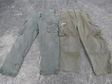 Original French Army TTA & Paratrooper Lot 2 Pants Trousers Algerian War picture