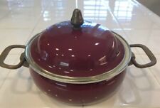 VINTAGE NEWCOR “SCULPTURE” - GOURMET COOKWARE W/LID - SPAIN - 7” picture