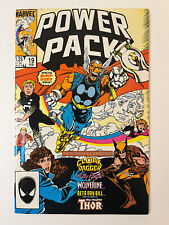 Power Pack #19 February 1986 ✅ Wolverine Thor Cloak & Dagger ✅ Marvel Comics picture