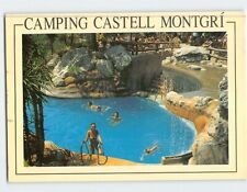 Postcard Camping Castell Montgri Spain picture